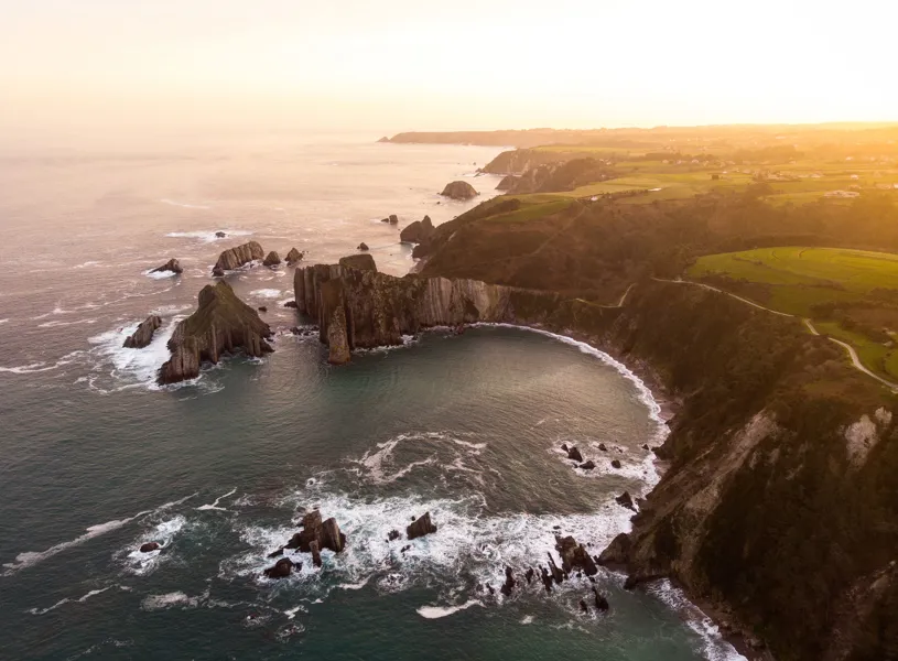 Coastal Drive Bay Of Biscay