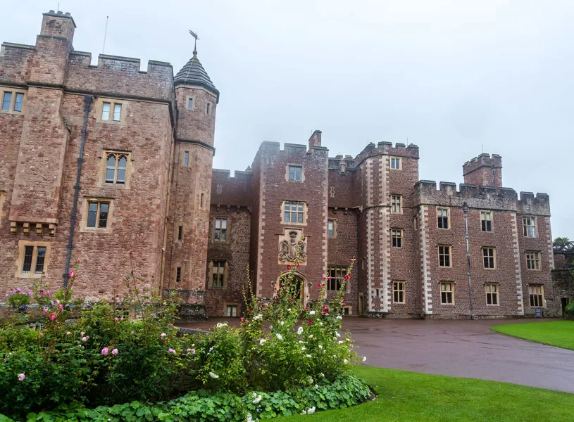Dunster Castle in Dunster, Somerset, England