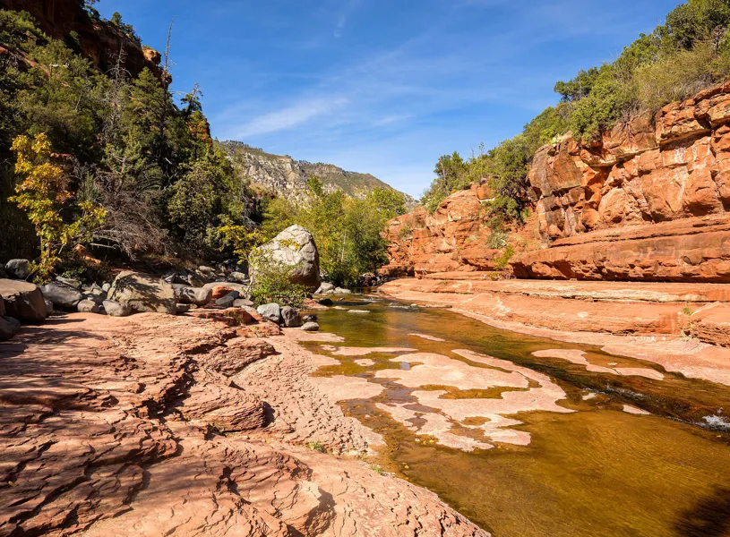 Slide Rock State Park in Sedona, Arizona