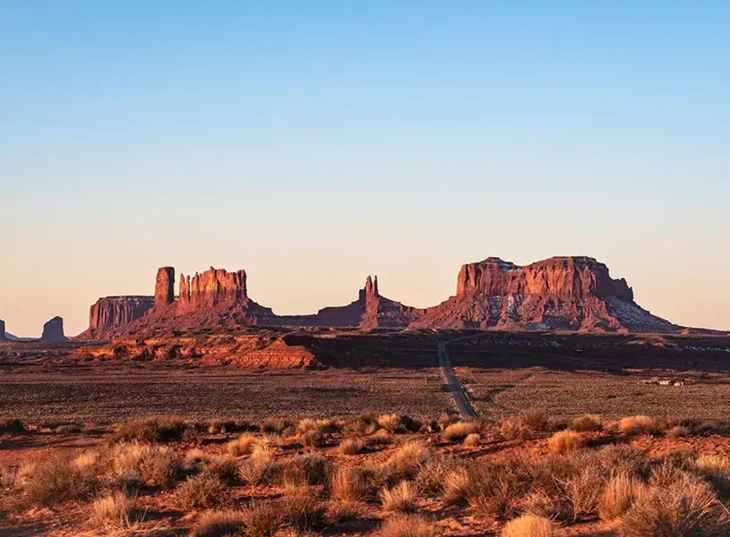 Landscape View Monument Valley Utah USA