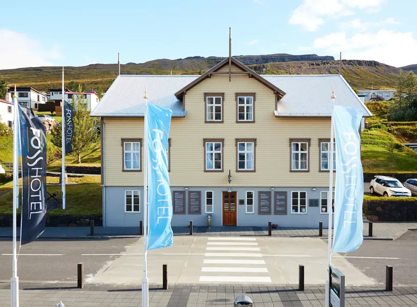 Exterior Front Fosshotel Eastfjords Faskrudsfjordur Iceland