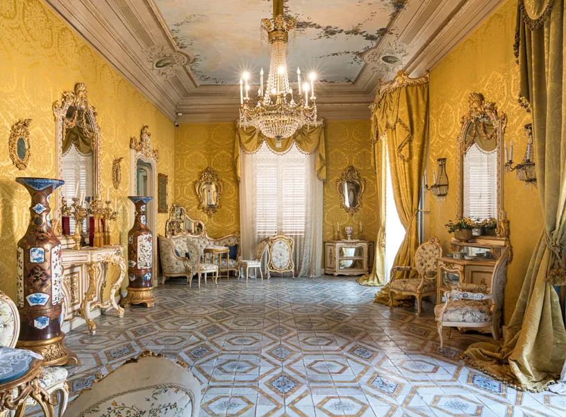 Dine at Palazzo Francavilla, Sicily, Italy