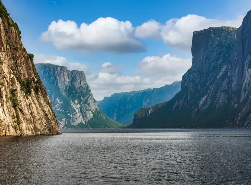 Western Brook Pond Gros Morne National Park Newfoundland Canada
