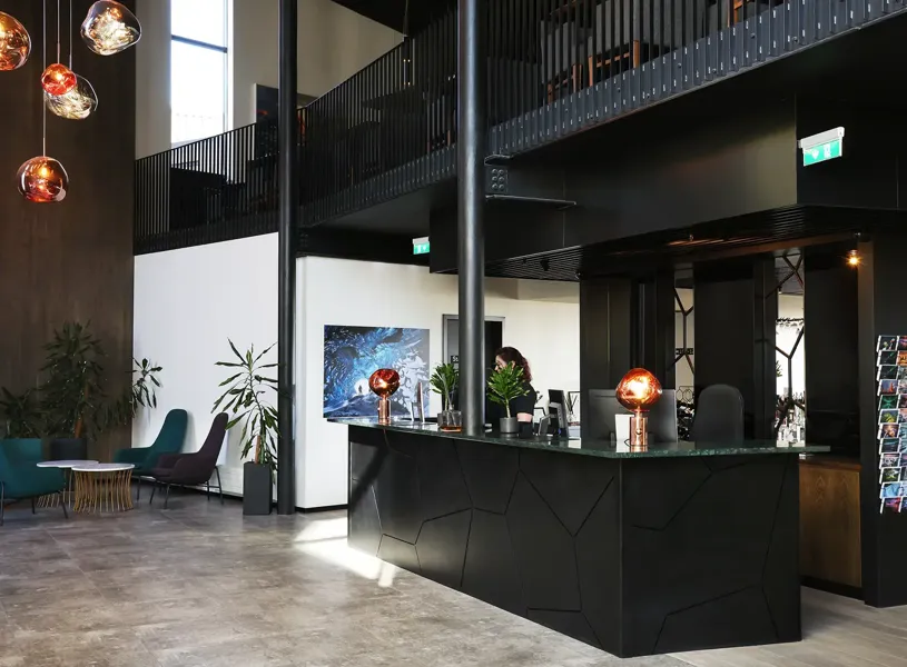 Reception Fosshotel Glacier Lagoon Jokulsarlon Iceland