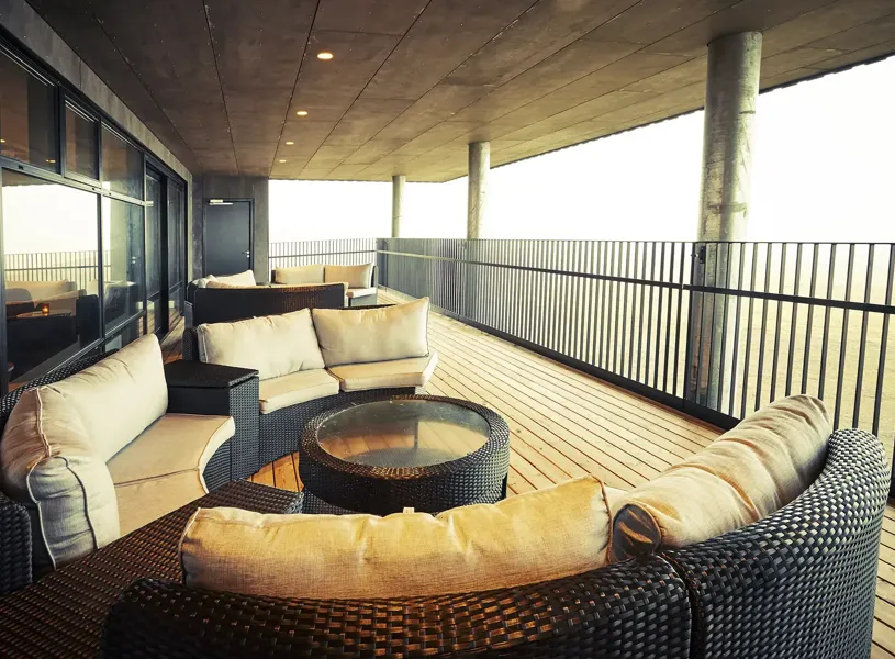 Terrace Lounge Fosshotel Glacier Lagoon Jokulsarlon Iceland