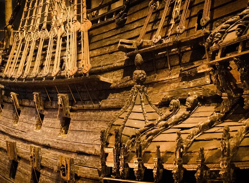 Vasa Ship Stockhol Sweden 