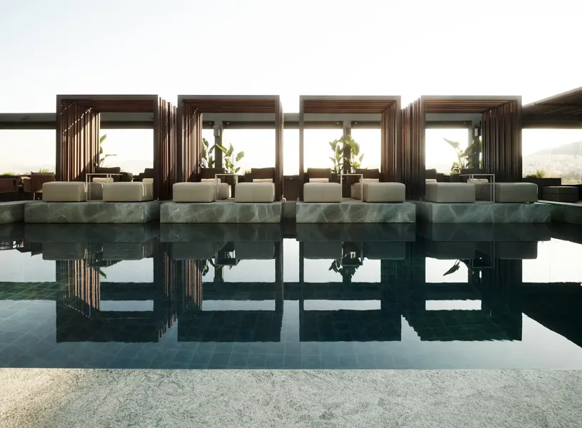 Pool Radisson Blu Park Athens Greece