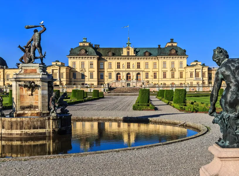 View of The Drottningholm Palace In Stockholm Sweden