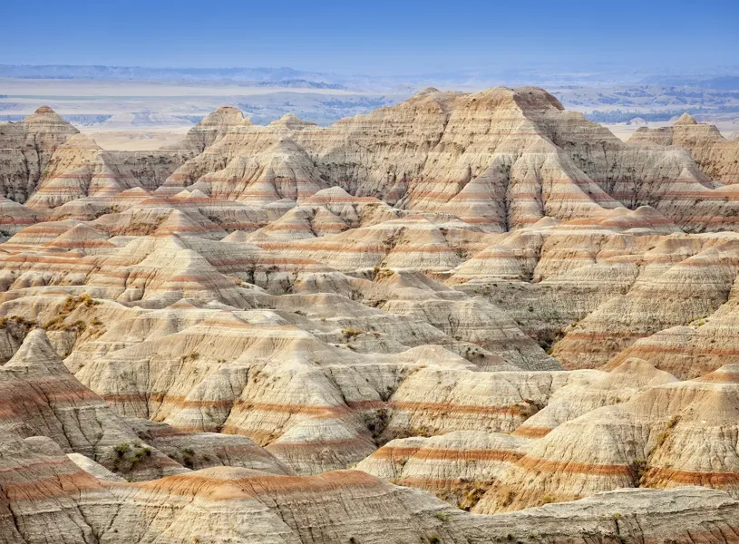 Badlands National Park South Dakota Usa 