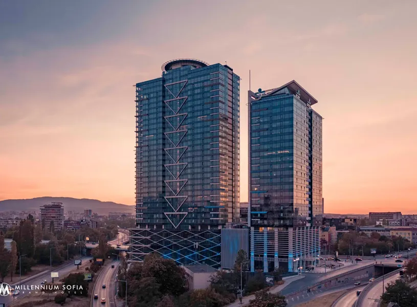 Exterior Grand Hotel Millennium Sofia Bulgaria