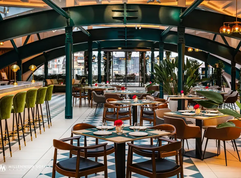 Bar Grand Hotel Millennium Sofia Bulgaria