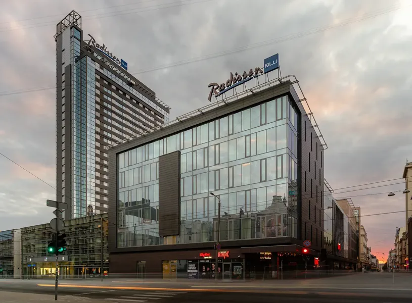 Exterior Radisson Blu Latvija Spa Hotel Riga Latvia