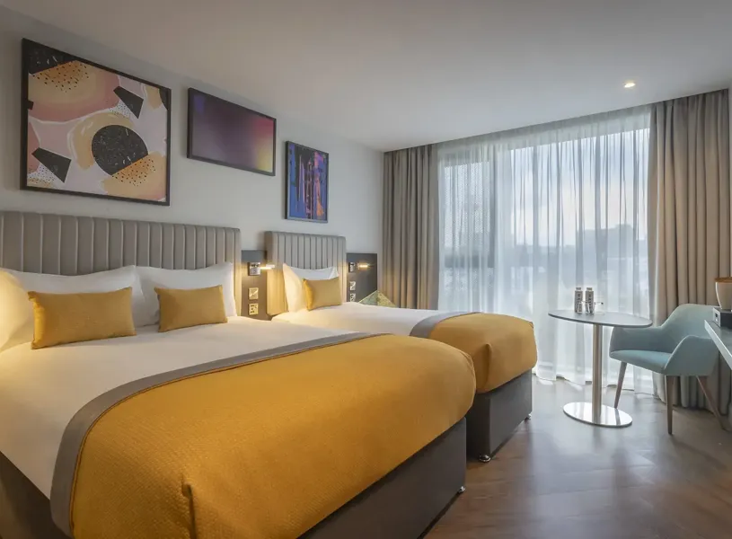 Double Single Bedroom Maldron Hotel Liverpool