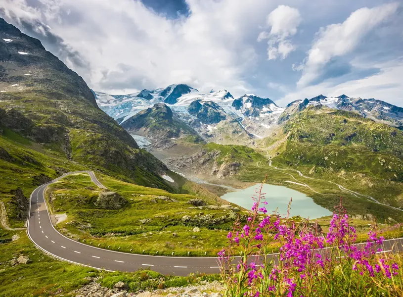Alpine Drive Chamonix France 