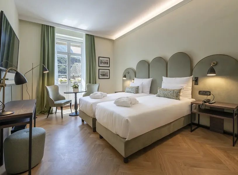 Deluxe Room Stadt Hotel Citta Bolzano Italy