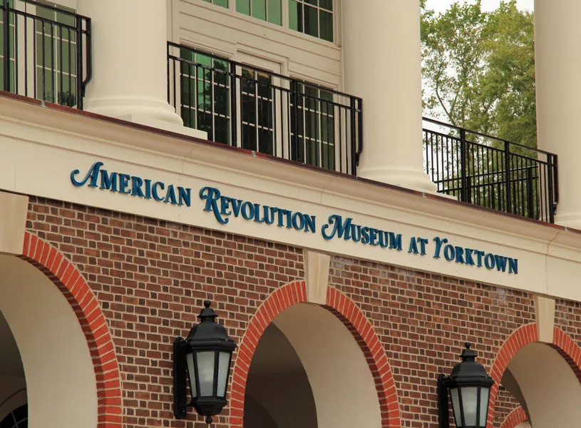 American Revolution Museum at Yorktown, Virginia, USA